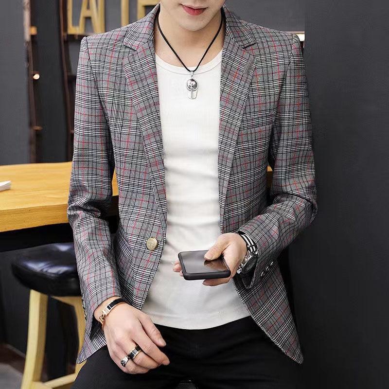 最新款式Áo Khoác Vest Thời Trang Xuân Thu Hàn Quốc Mới Dành Cho Nam