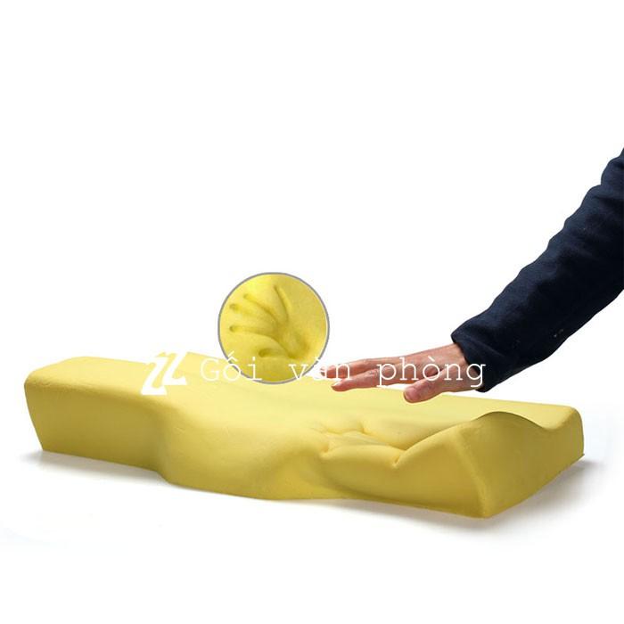 Gối ngủ chống đau vai gáy cao su non y tế size to ZURI PILLOW GDH-04