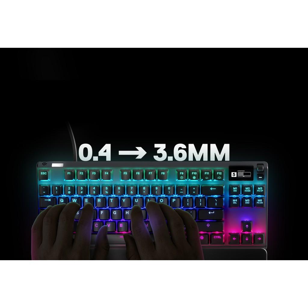 Bàn phím Gaming Steelseries Apex Pro TKL US - Hàng Chính Hãng