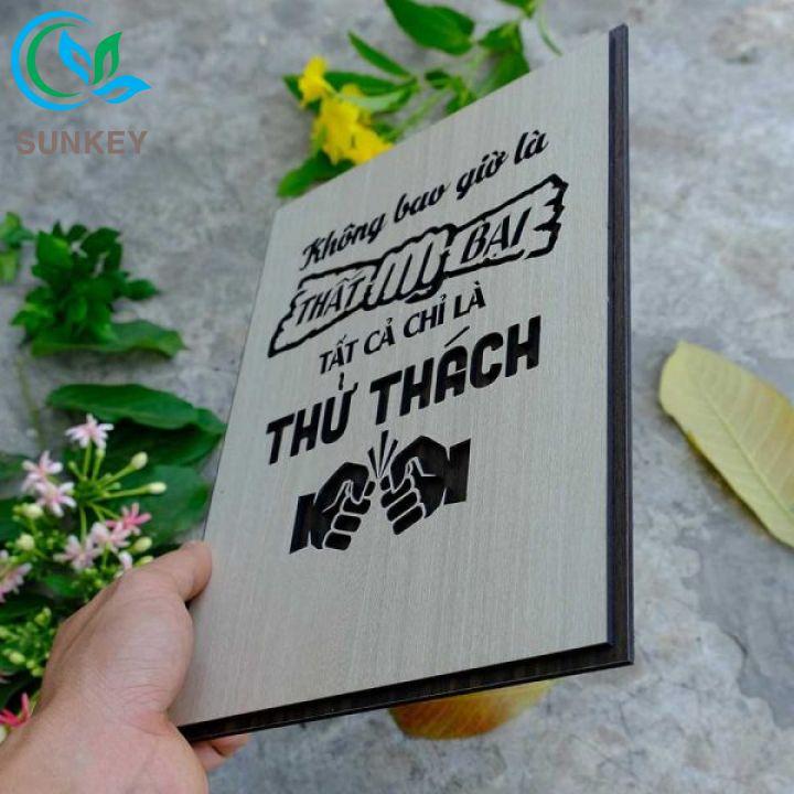 Tranh Treo Tường Decor Trang Trí - Tranh Động Lực Slogan - Trang Trí Nhà Cửa, Văn Phòng Làm Việc, Tạo Động Lực