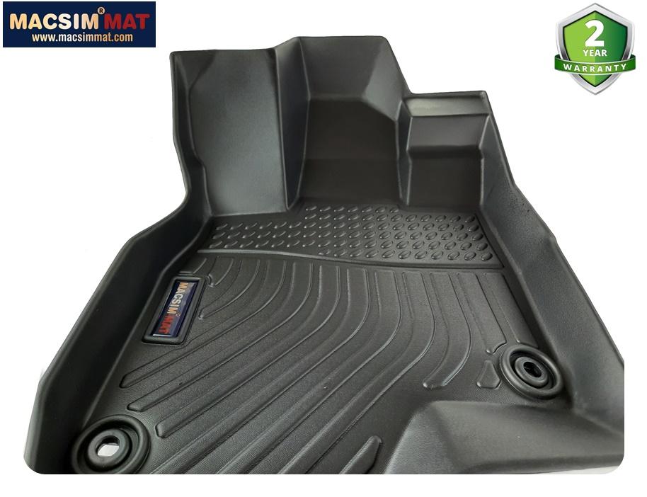 Thảm lót sàn xe Acura RDX 2019 - nay Nhãn hiệu Macsim chất liệu nhựa TPV cao cấp màu đen