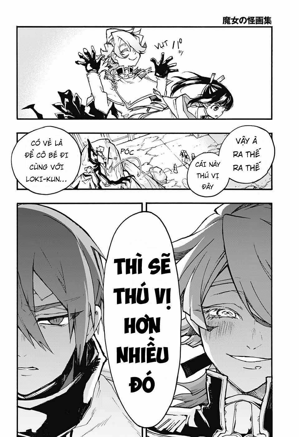 những bức họa quái dị của phù thủy chapter 12 31