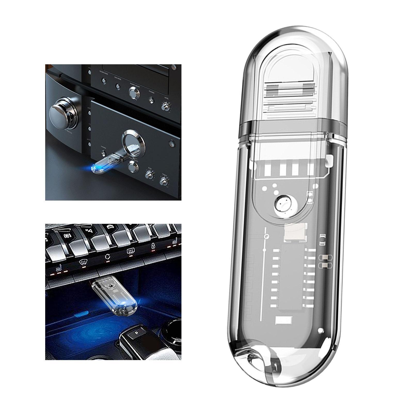 USB Bluetooth Receiver Wireless Audio Adapter for TV Car Stereo Sound System