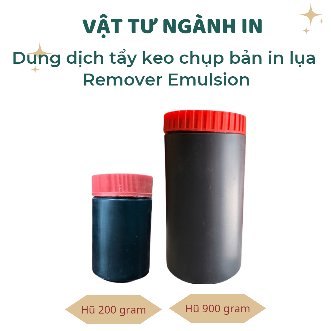 Dung dịch tẩy keo chụp bản in lụa Remover Emulsion