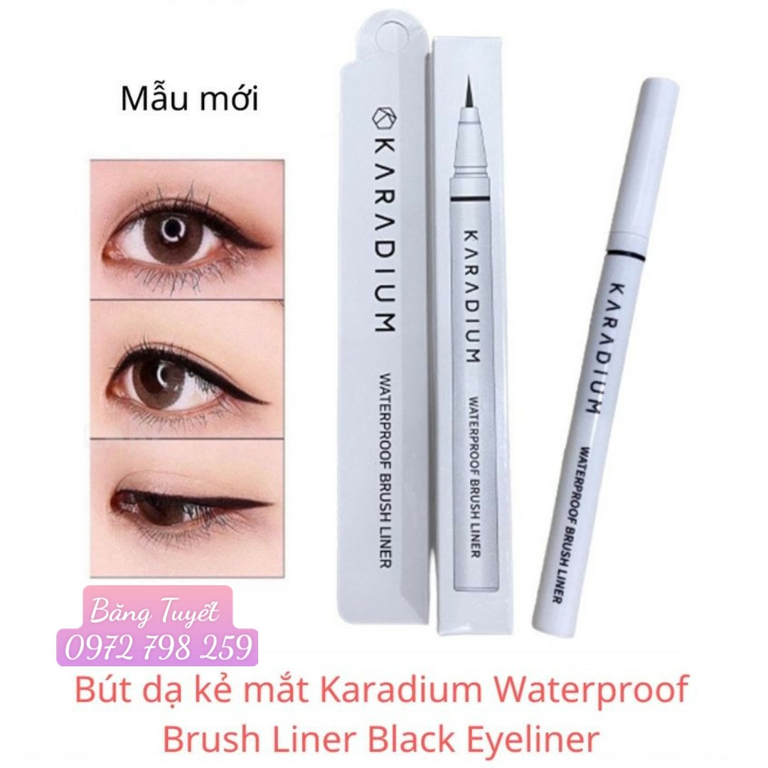 Bút dạ kẻ mắt Karadium WATERPROOF BRUSH LINER