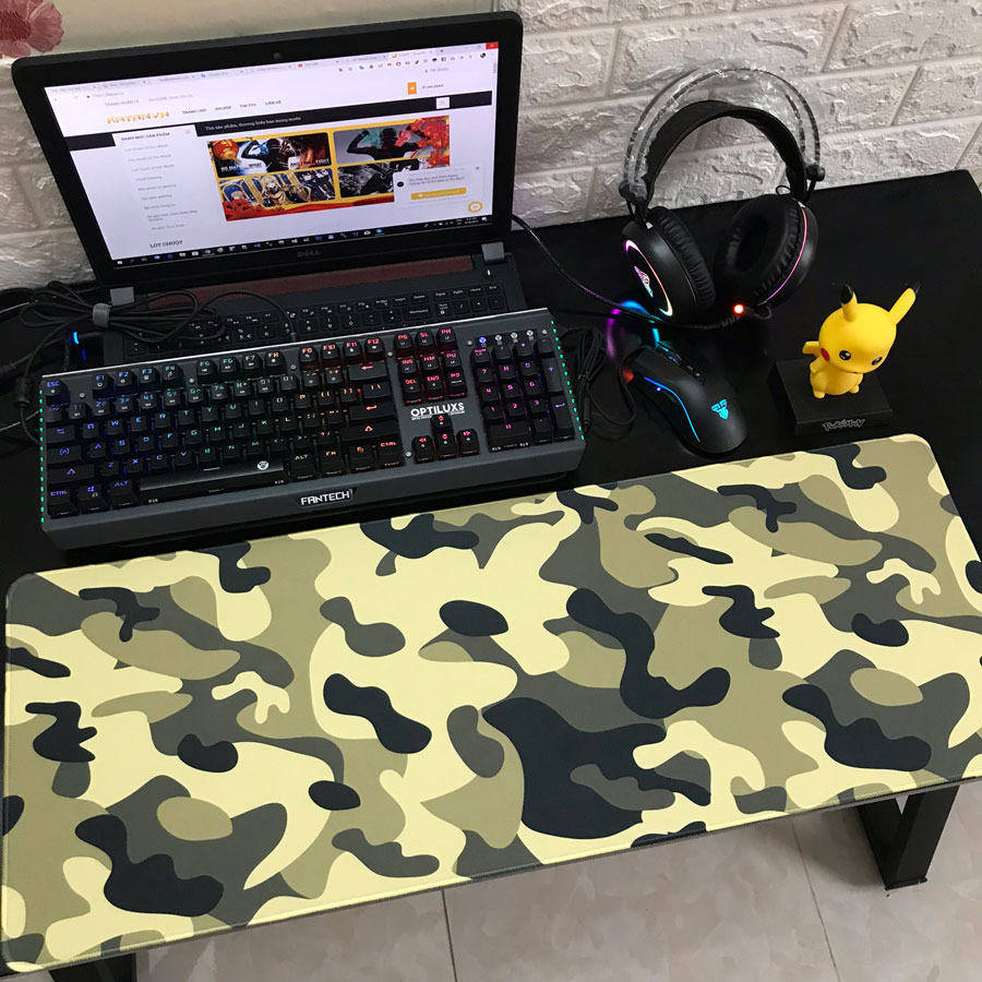 Miếng Lót Chuột, Bàn Di Chuột, mouse pad cỡ lớn (80x30x0.3)