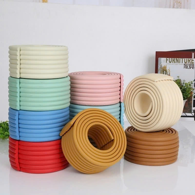 Cuộn xốp bọc cạnh bàn bịt góc chữ W bảo vệ chống sốc chống va chạm êm dày DÀI 2 MÉT Bọc Cạnh Bàn Ghế Giường Tủ Bảo Vệ Trẻ Em Dây Bọt Biển Tránh Va Đập Góc Cạnh Sắt Kèm Băng Dán - Hàng Loại 1- Chính Hãng KHÓA BẢO VỆ CÁC LOẠI