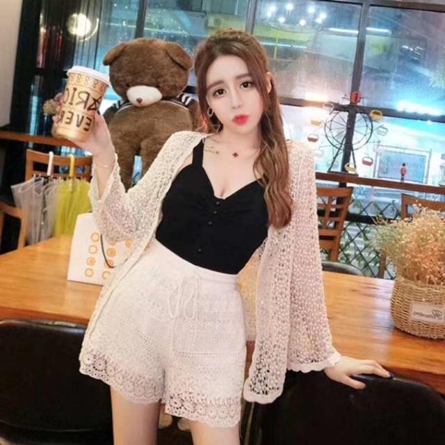 ÁO KIMONO LƯỚI ĐI BIỂN CÓ SẴN