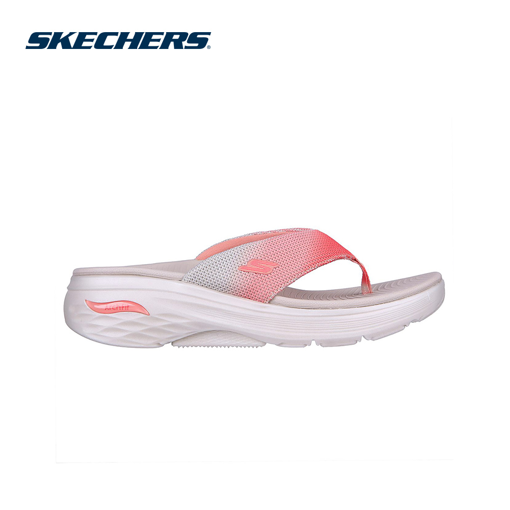 Skechers Nữ Dép Xỏ Ngón Sandals Max Cushioning - 140500-NTCL