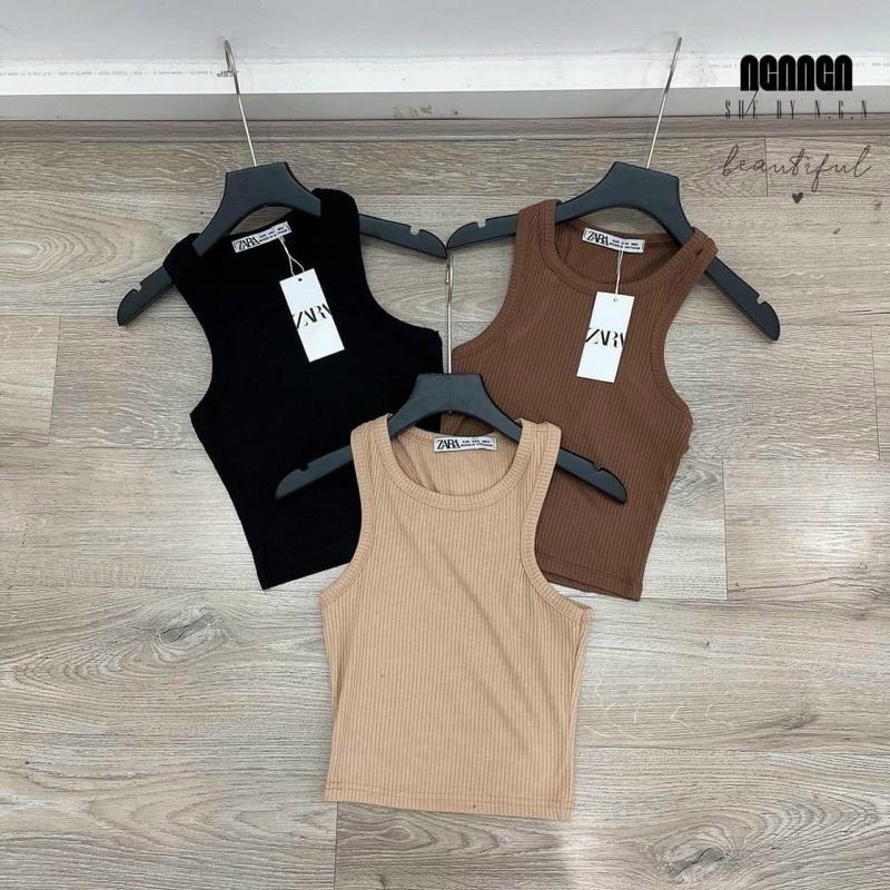 COMBO 3 ÁO BA LỖ TĂM DÁNG NGẮN CHO NỮ