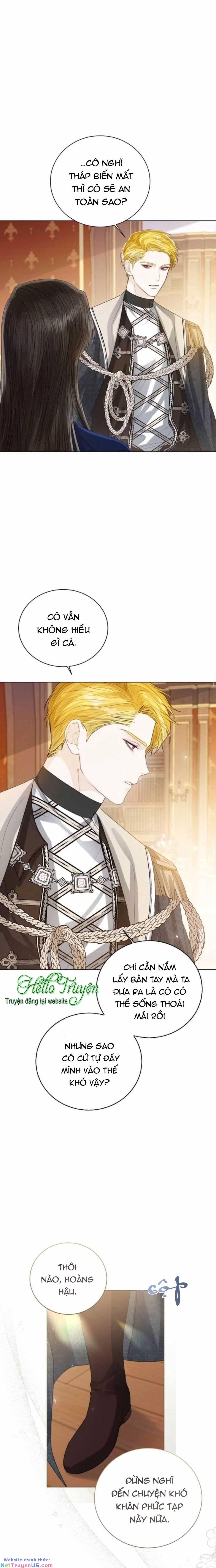tôi sẽ từ bỏ vị trí hoàng hậu chapter 40.1 9