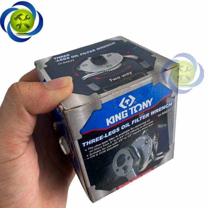 Cảo lọc dầu 3 chấu chân tròn Kingtony 9AE-43