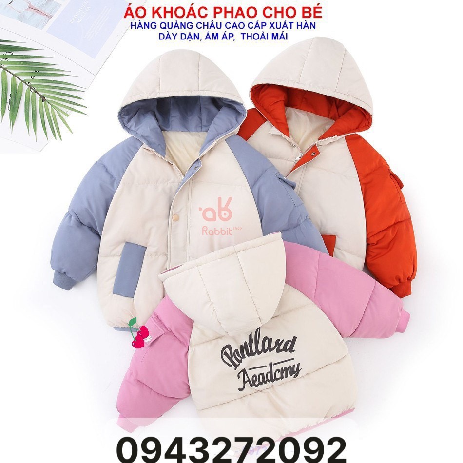 Áo phao trẻ em dành cho cả bé trai và bé gái 8-20kg (1-6 tuổi) mẫu ÁO PHAO RABBIT. Chất liệu đẹp, hàng may kỹ.MA74