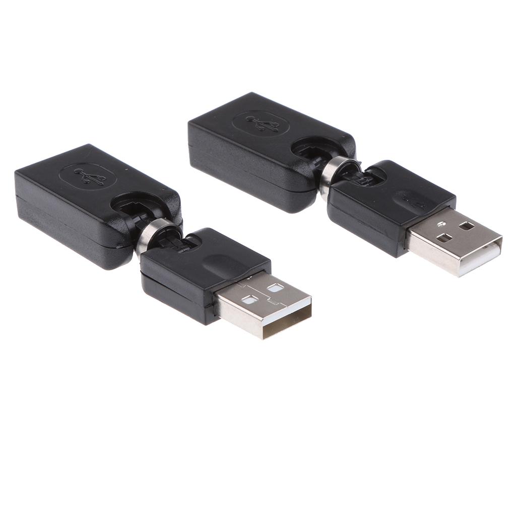 Phép Lạ Chiếu 4 Xoay 360 độ và Xoắn USB Loại A để Loại-MỘT Nữ Cổng Kết Nối