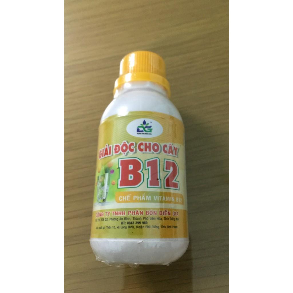 Chế phẩm vitamin b12 ĐG Giải độc cho cây và hoa lan lọ 100ml