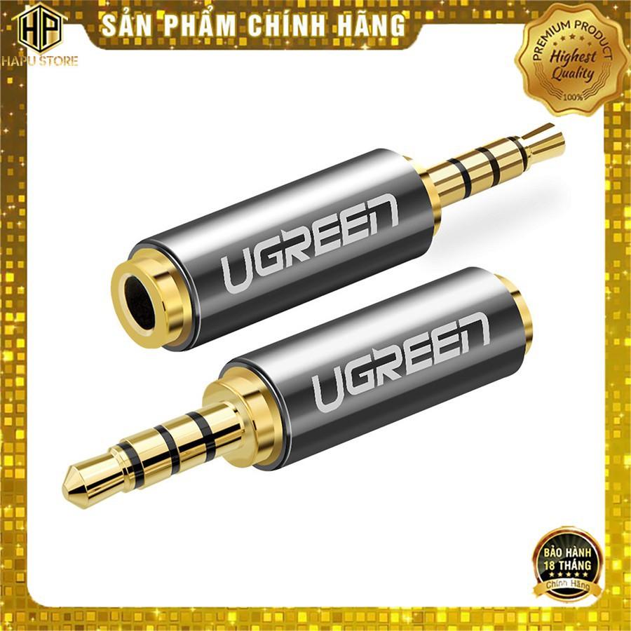 Đầu chuyển Audio 2.5mm sang 3.5mm Ugreen 20501 chính hãng - Hàng Chính Hãng