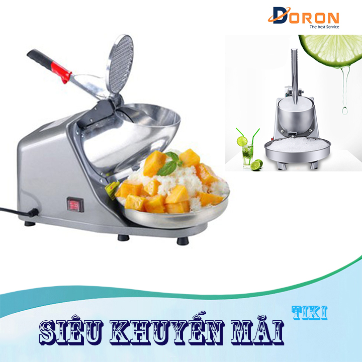 Máy bào đá tuyết 300w dùng cho cả gia đình và các đơn vị kinh doanh (cơ sở kem chè nước giải khát,nhà hàng, khách sạn)