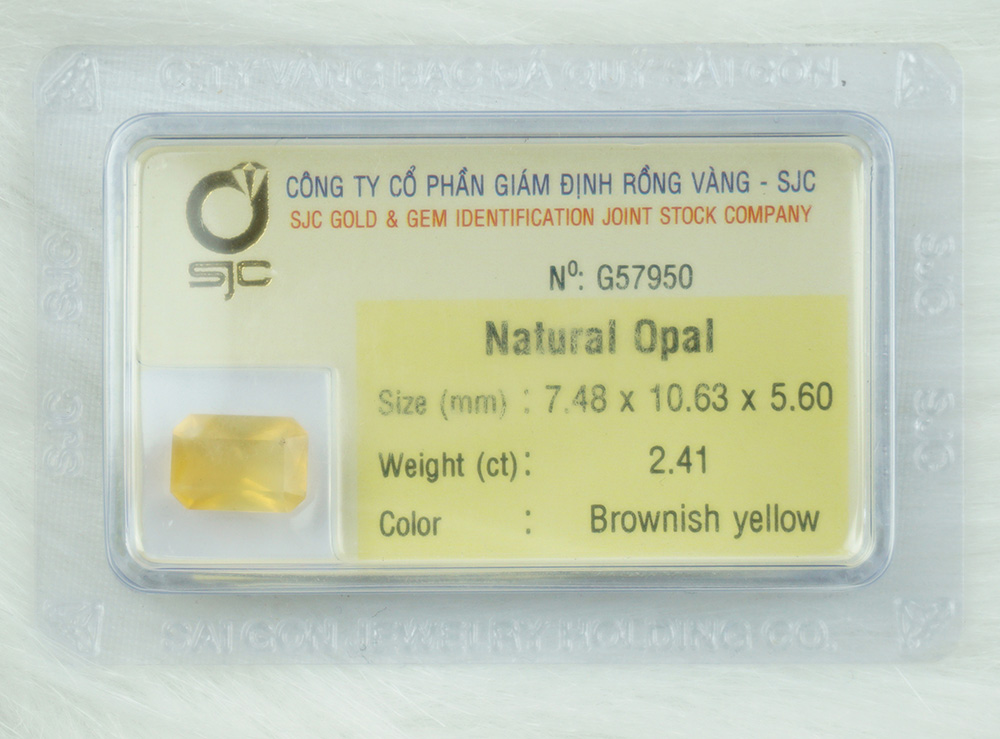 Đá Quý Opal Tự Nhiên Mài Giác Chữ Nhật