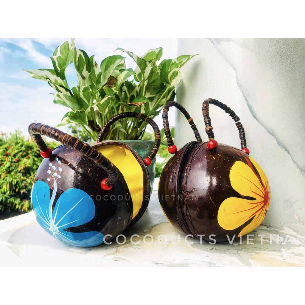Ví/Bóp gáo dừa gia công thủ công