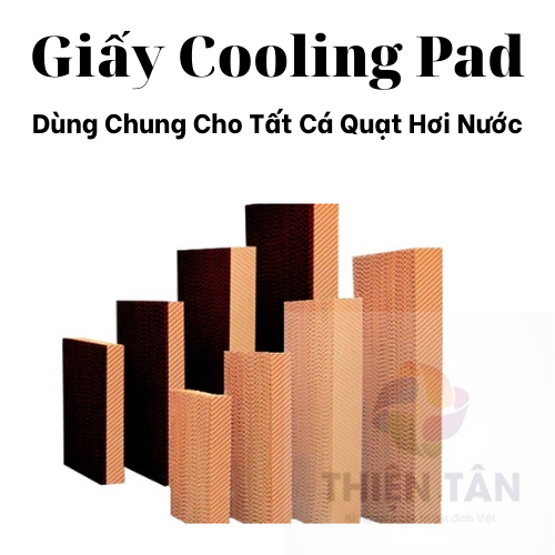 Tấm làm mát quạt hơi nước - Giấy Cooling Pad - dùng chung cho tất cả các loại quạt hơi nước