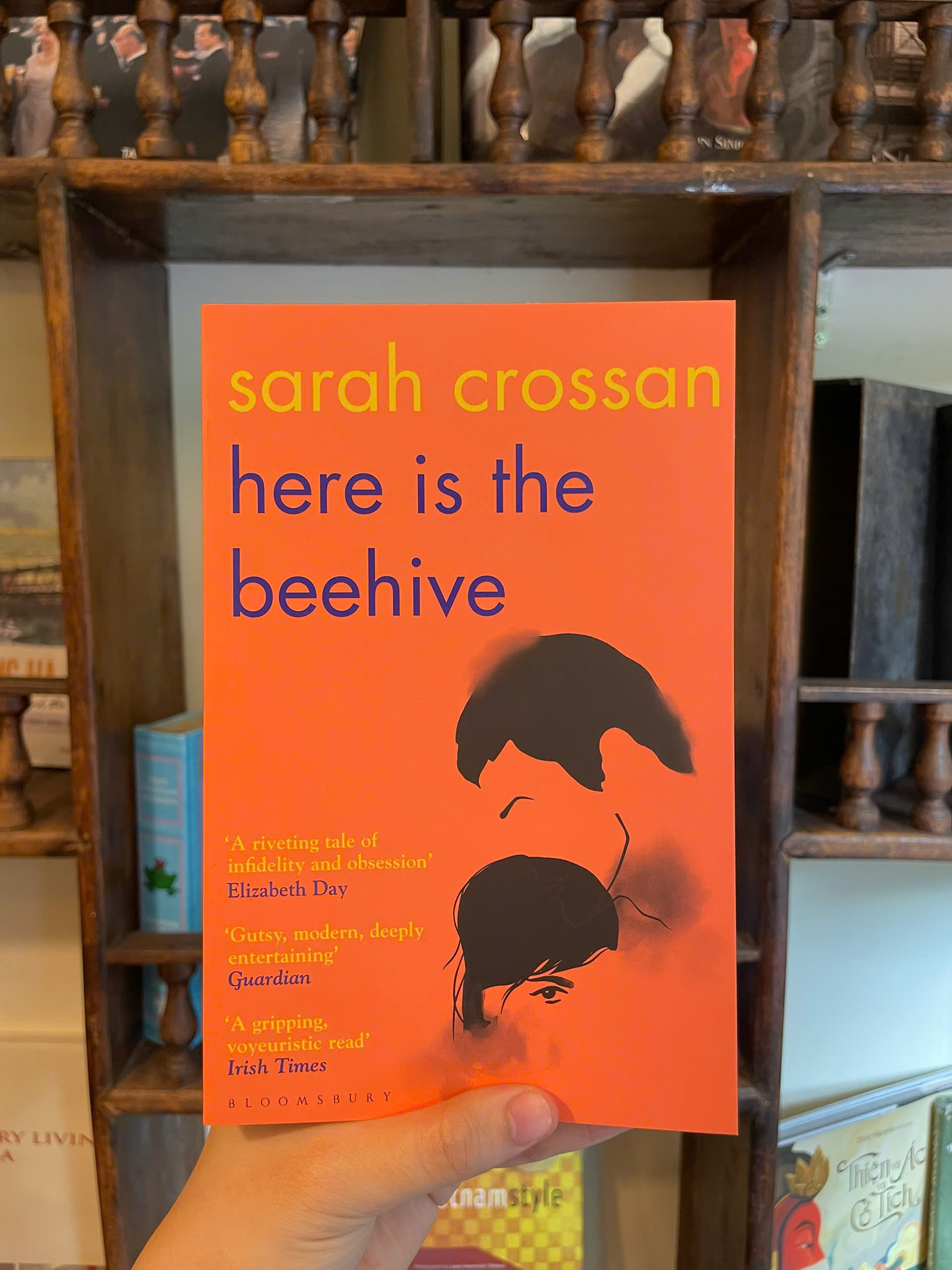Sách - Here is the Beehive by Sarah Crossan - Fiction/ Poetry/ Contemporary book in English