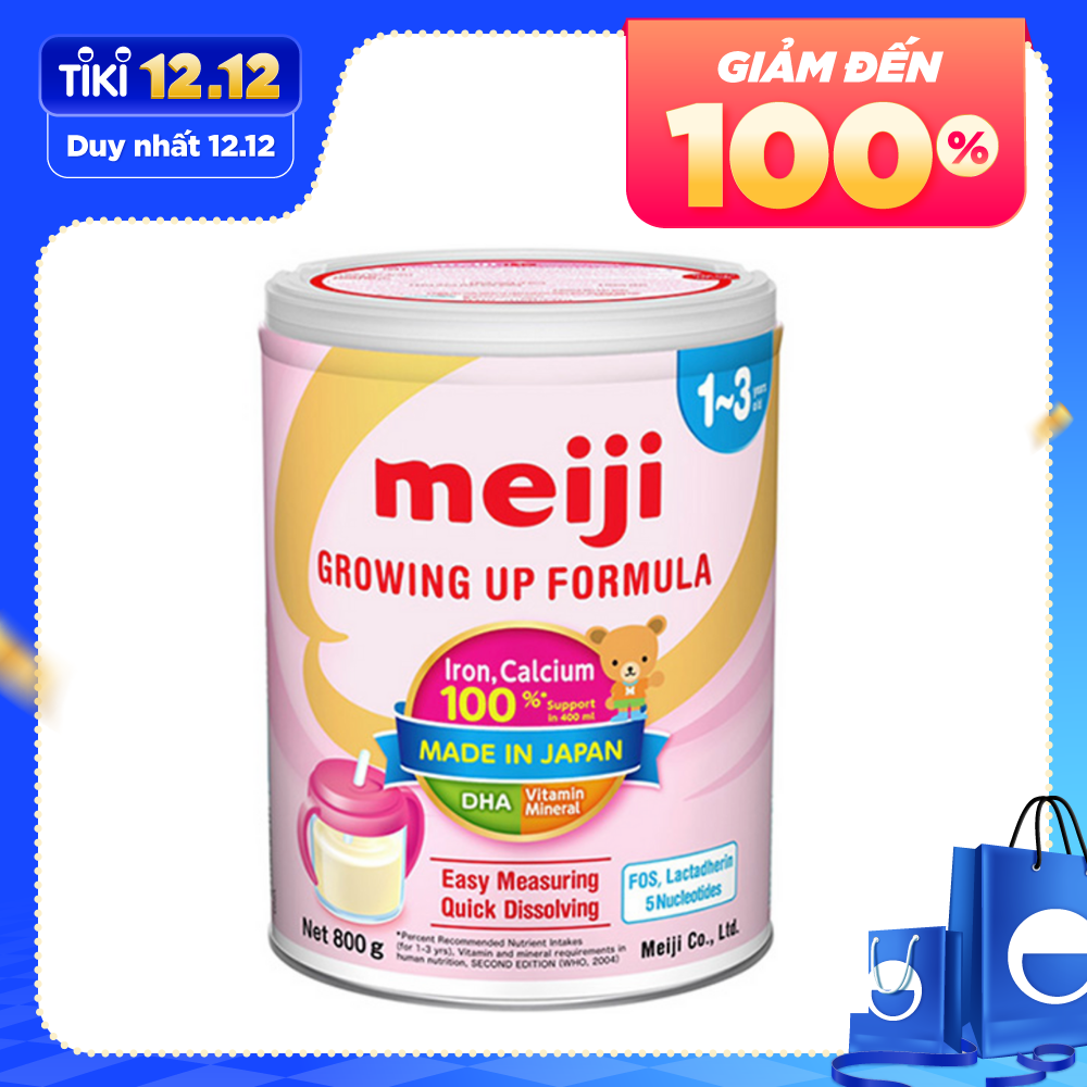 Sữa Bột Meiji 1-3 Growing Up Formula (800g)