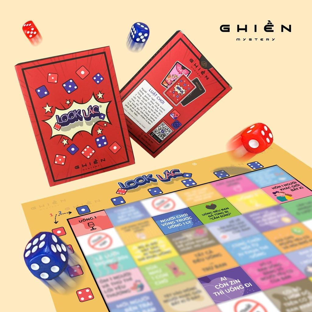 Combo 2 drinking game cho bạn bè hottrend 2022 "Phê far 2- Look Lắc" - 86 thử thách khó đỡ trên bàn nhậu | Ghiền Mystery