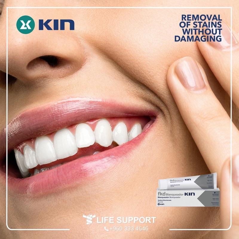 KEM ĐÁNH TRẮNG RĂNG KIN WHITENING 75ML, KEM ĐÁNH RĂNG KIN GINGIVAL