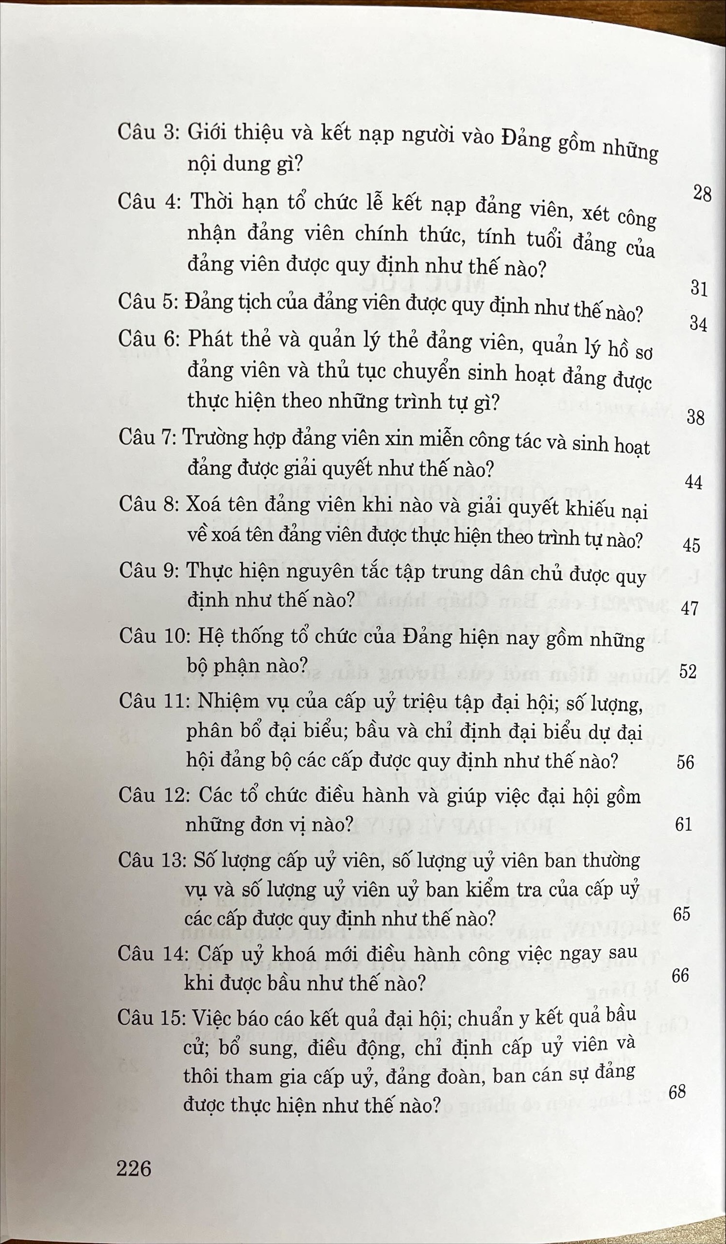 Hỏi - Đáp về quy định và hướng dẫn thi hành điều lệ Đảng