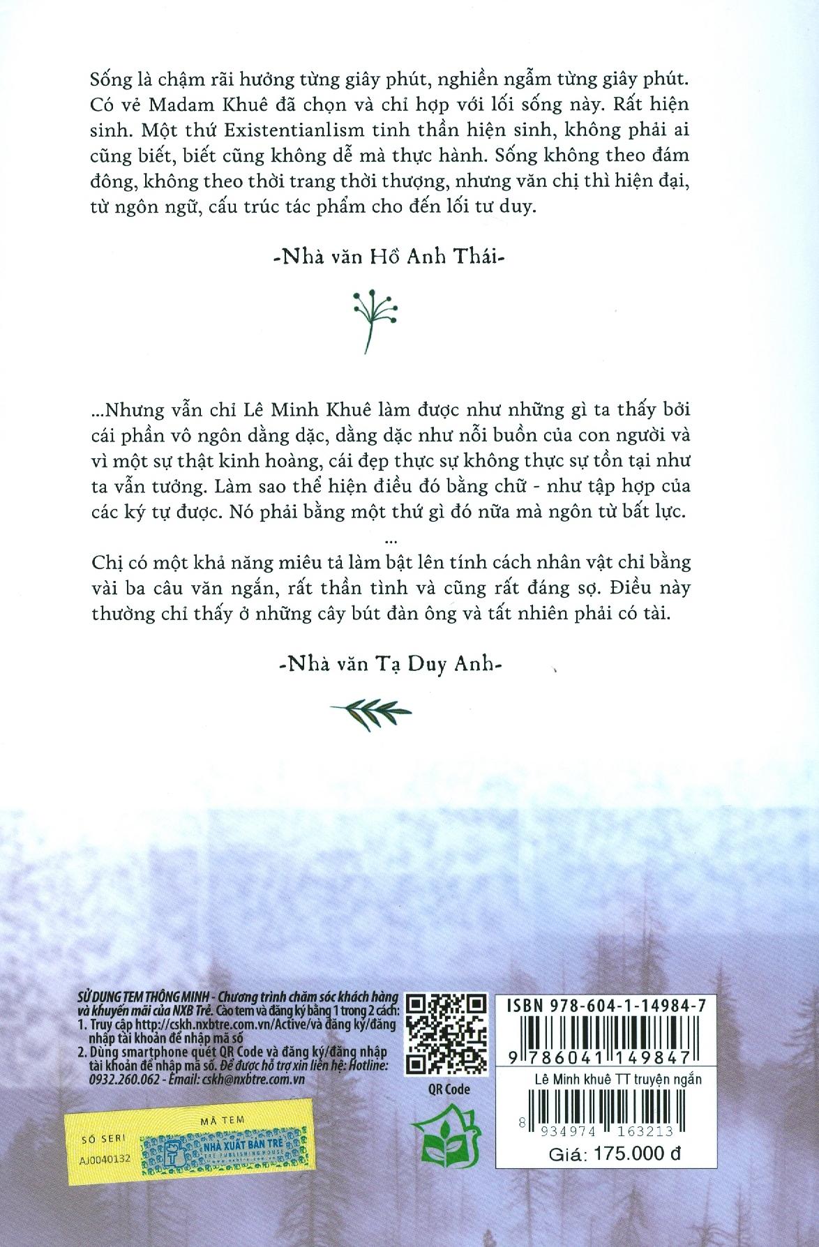 Lê Minh Khuê - Tuyển Tập Truyện Ngắn