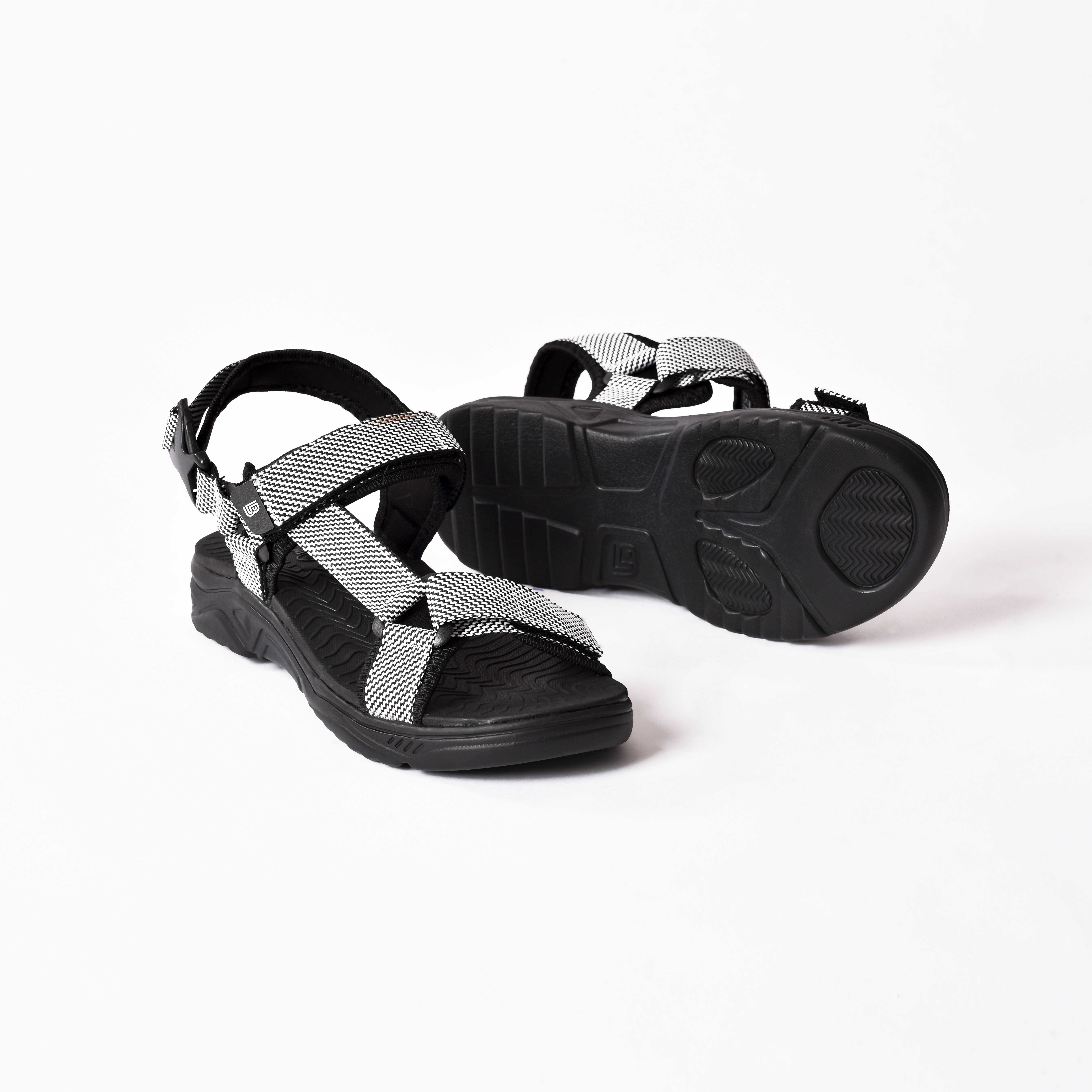 Giày Sandal Nam The Bily Quai Chéo - Màu Trắng BL01T