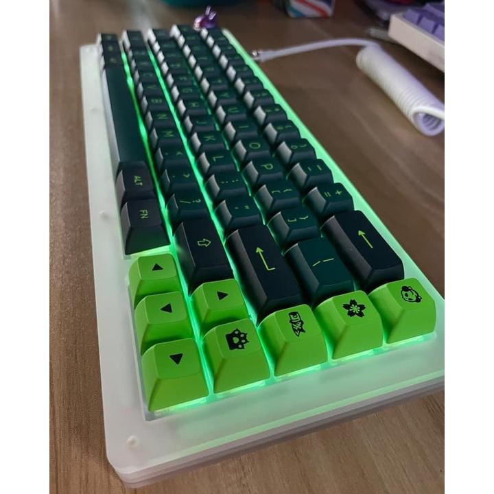 Bộ keycap chính hãng AKKO - Wave Sonic (PBT Double Shot / ASA Profile / 229 nút)