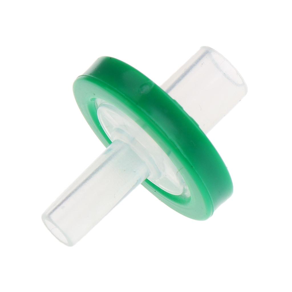 Scientific Disposable 13mm Driven Filter 0.22um Nylon Membrane-Green