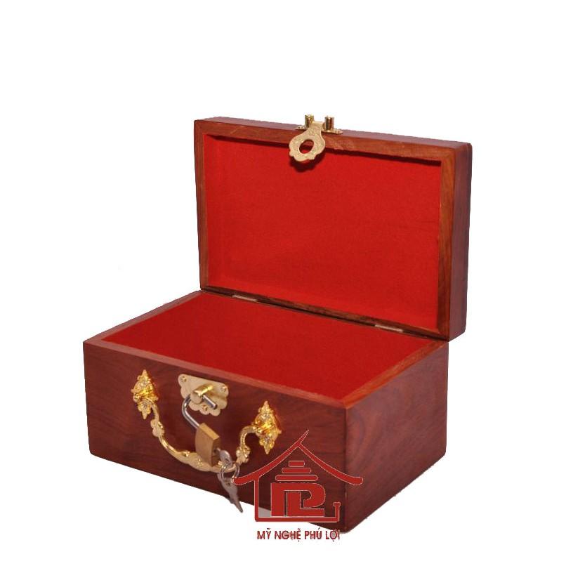 Hộp đựng trang sức,vật dụng mặt thọ đồng