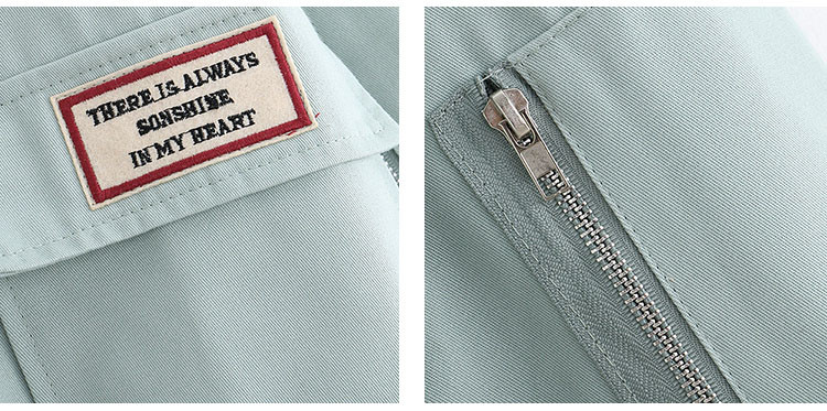 Áo Khoác Bomber Kaki Logo 595