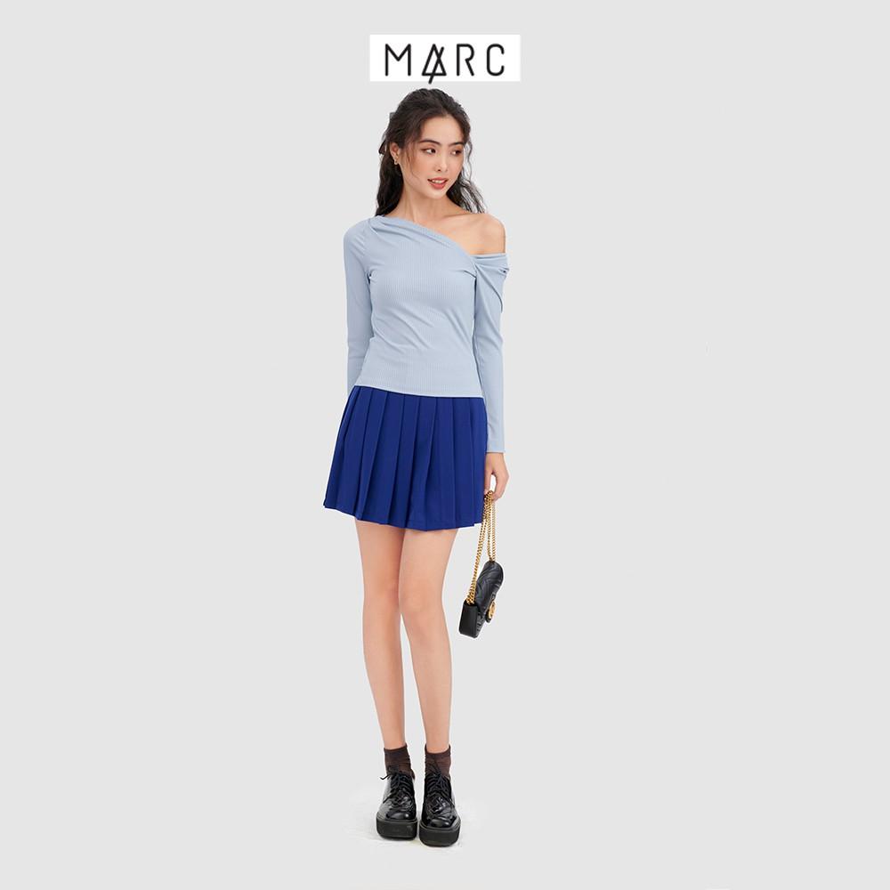 Váy nữ MARC FASHION mini tennis xếp ly hộp