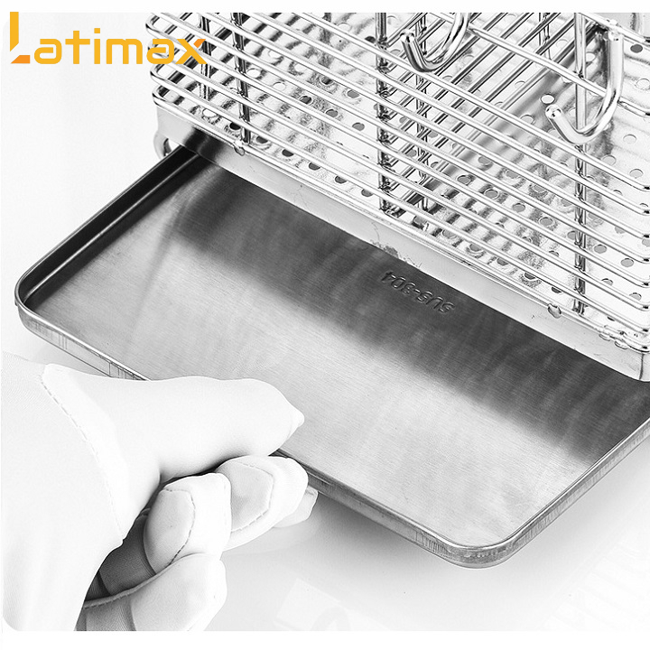 Ống Đựng Đũa Thìa Dĩa 2 Ngăn K1 Inox 304 Cao Cấp - Có Thể Dán Tường