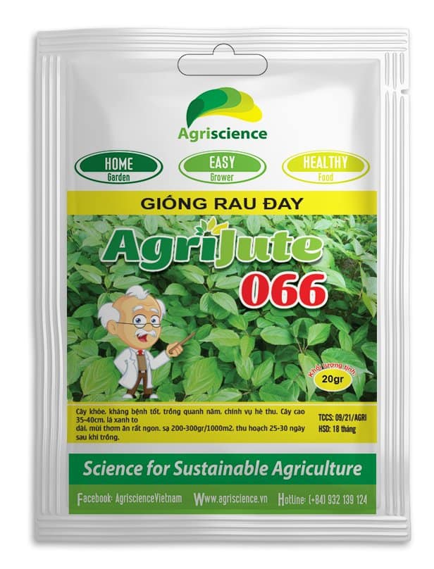 Hạt Giống Rau Đay Agiscience AgriJute 066