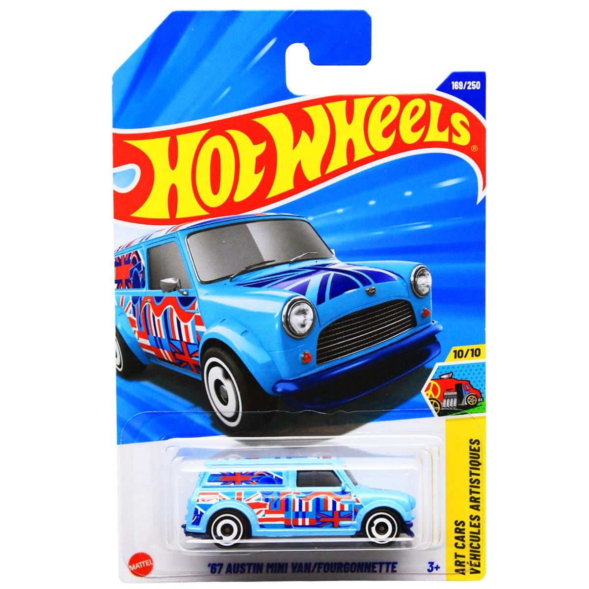 Siêu Xe Hot Wheels C4982 - 169/250 - 67 Austin Mini Van (Mẫu Màu Giao Ngẫu Nhiên)