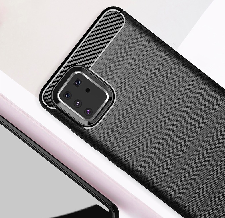 Ốp lưng chống sốc Vân Sợi Carbon cho SamSung Galaxy Note 10 Lite