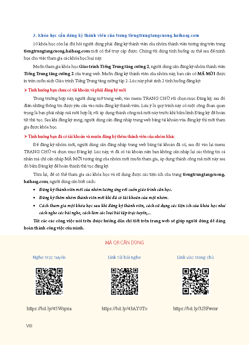 Giáo Trình Tiếng Trung Tăng Cường - Giáo Trình Tổng Hợp 1