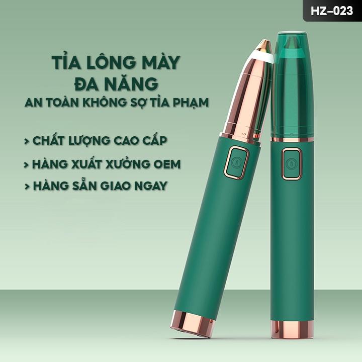 Bút Tỉa Lông Mày Đa Năng Bằng Pin Sạc Tiện Lợi Tạo Hình Lông Mày Theo Ý Thích HZ-023