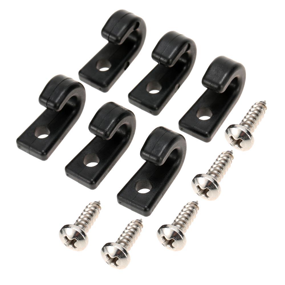 Bộ 6 cái Móc treo bằng nhựa có vít cho thuyền Kayak