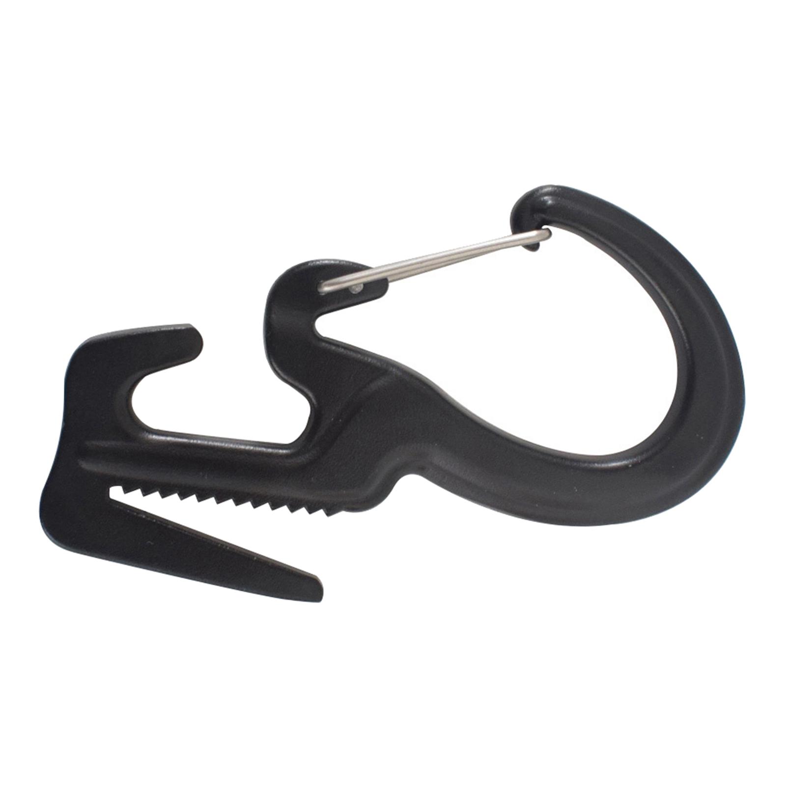 Spring Snap Hook, Aluminium Alloy Carabiner Steel Clips Keychain Heavy Duty Quick Link for Camping Hiking Traveling Fishing