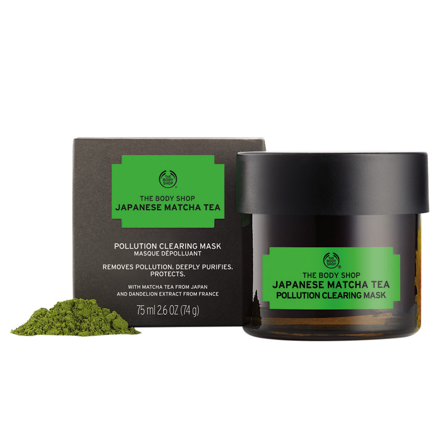 Mặt Nạ The Body Shop Japanese Matcha Tea Pollution Clearing (75ml)