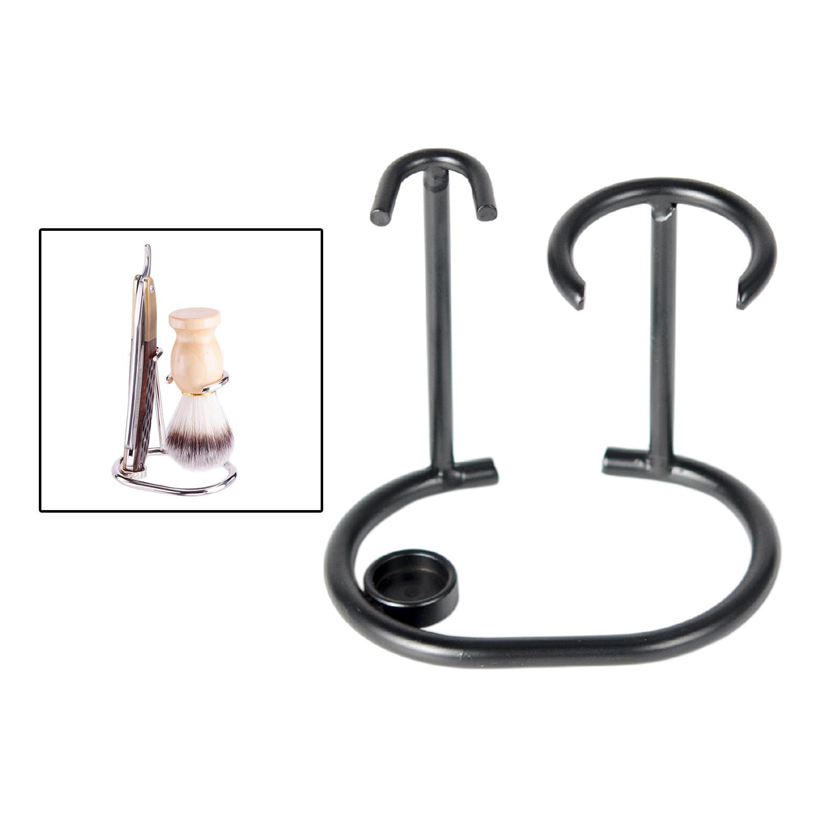 Holder Hanging Rack for Men Bathroom  and Brush Storage