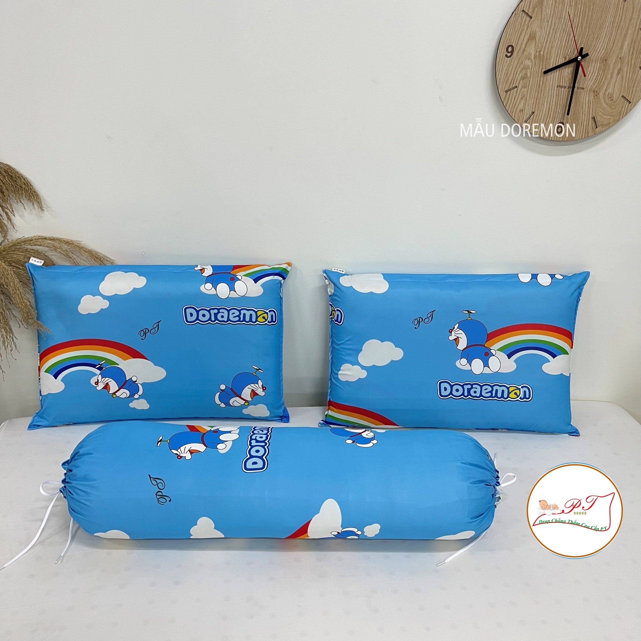Ga Chống Thấm Cao Cấp PT Mẫu Họa Tiết Doremon