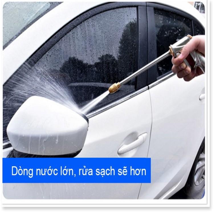 Vòi xịt nước rửa xe áp lực tạo bọt thanh nối dài bằng đồng