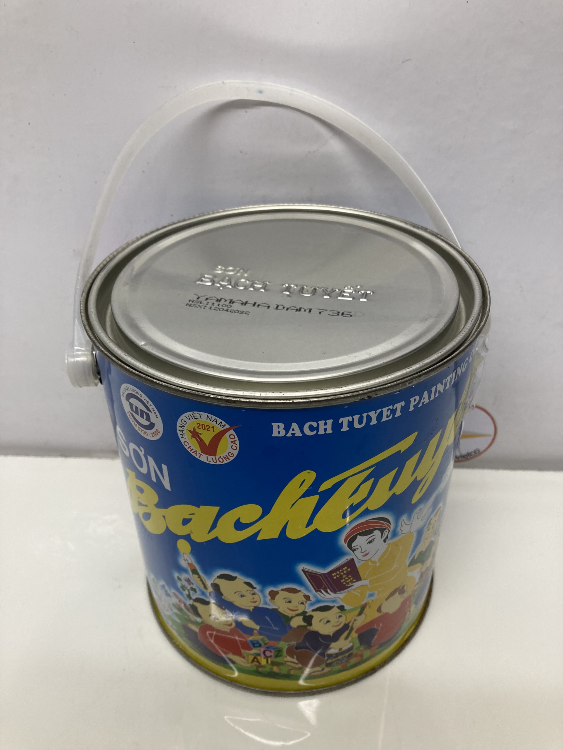 Sơn dầu Bạch Tuyết màu Yamaha đậm 736 2.8kg