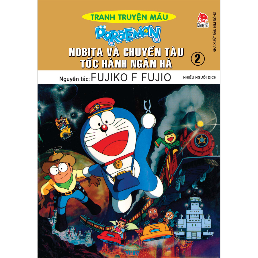 Doraemon Tranh Truyện Màu - Nobita Và Chuyến Tàu Tốc Hành Ngân Hà Tập 2 Tái Bản 2020